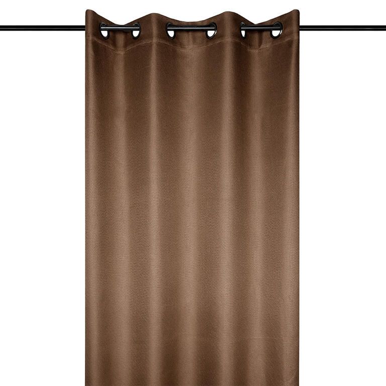 Zatemňovací závěs KODAŇ hnědý 140 x 180 cm