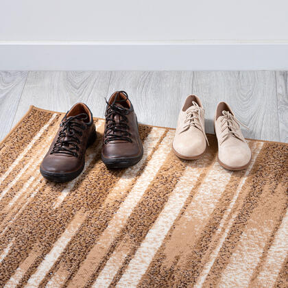 Kusový koberec PRACTICA hnědá, 80 x 350 cm