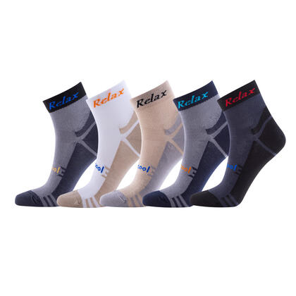 Ponožky RELAX 5 párů, vel. 45 - 47 1