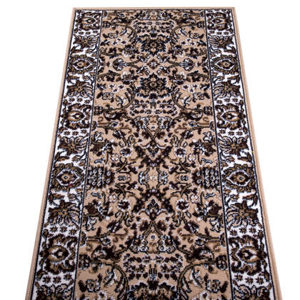 Kusový koberec KEMAL béžový, 66 x 350 cm