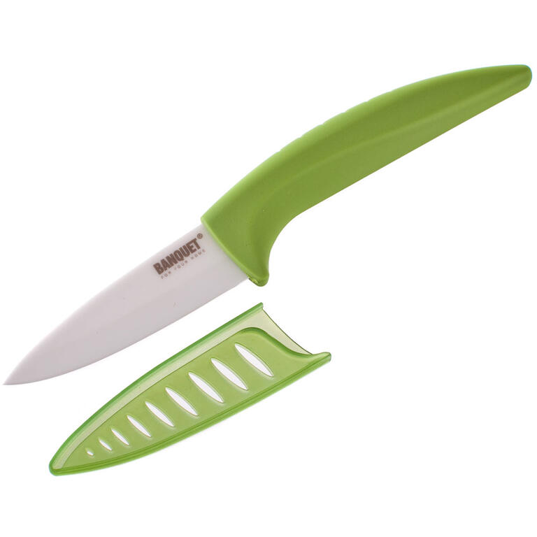 Keramický praktický nůž 17,5 cm Gourmet Ceramia Verde, BANQUET 1