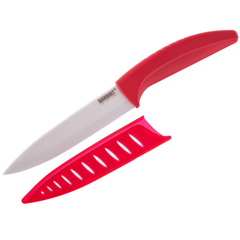 Keramický porcovací nůž 23,5 cm Gourmet Ceramia Rossa, BANQUET 1