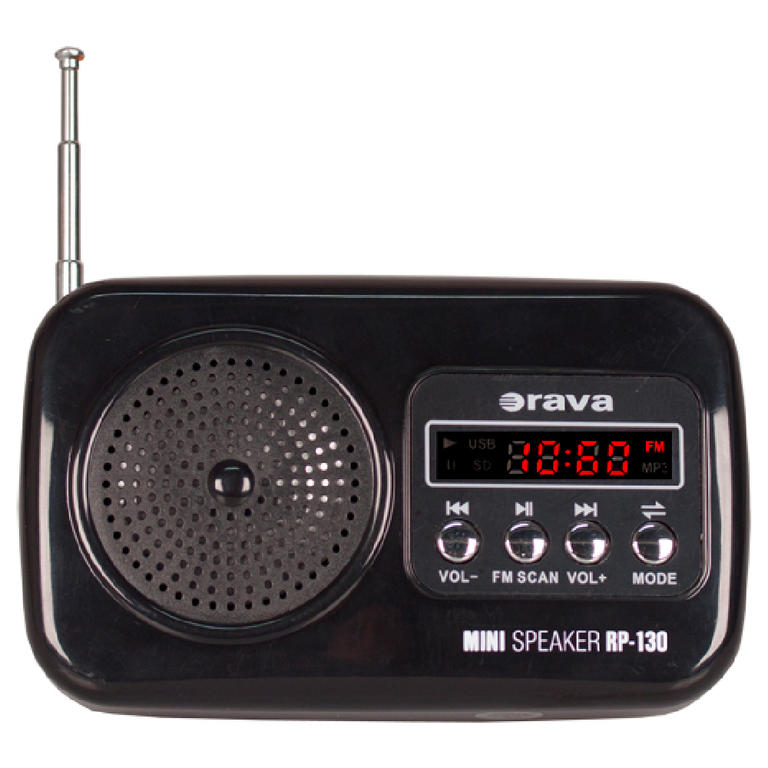 Levně Přenosné radio s USB Orava RP-130 B černé