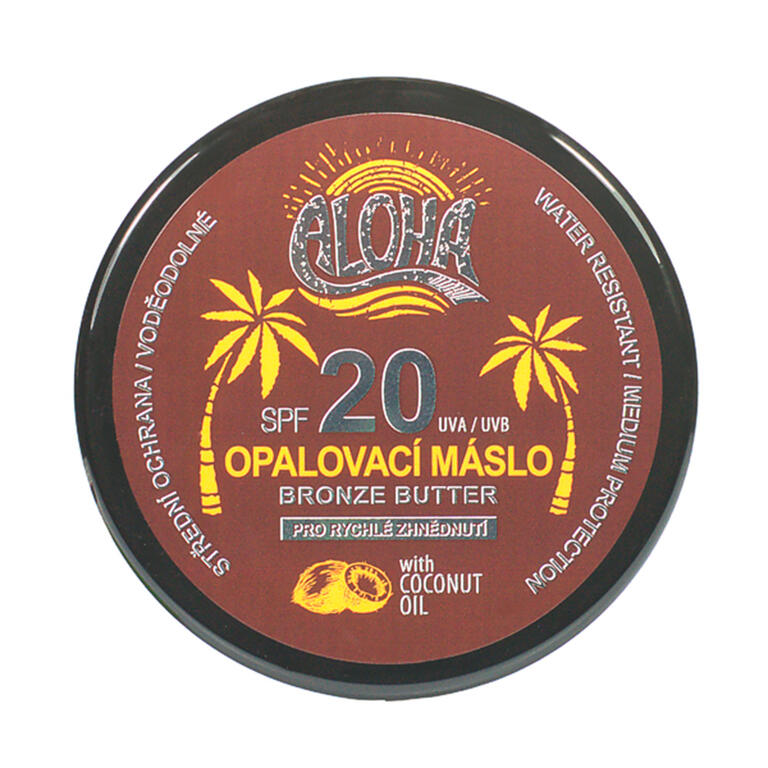 Opalovací máslo s kokosovým olejem ALOHA SPF 20 200 ml 1