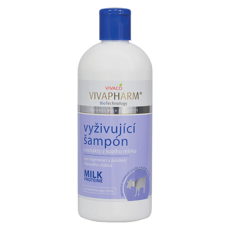 Levně Šampon na vlasy s kozím mlékem VIVAPHARM