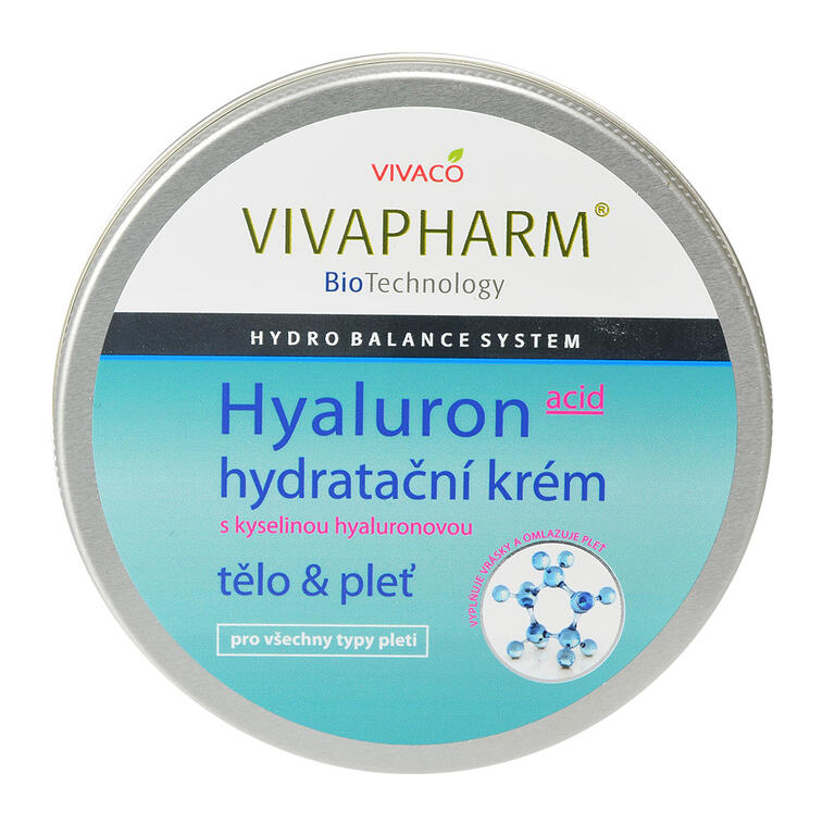 Levně Hydratační krém s kyselinou hyaluronovou VIVAPHARM