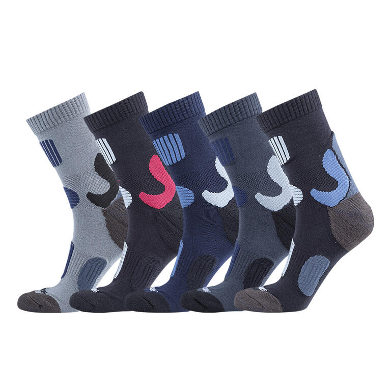 Funkční trekingové ponožky 5 párů, vel. 43 - 44 1