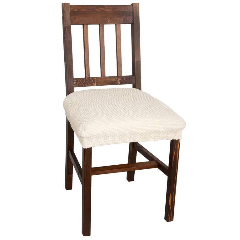 Multielastické potahy CARLA smetanové, židle 2 ks 40 x 40 cm 1