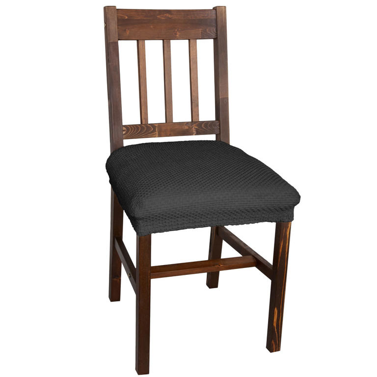 Multielastické potahy CARLA šedé, židle 2 ks 40 x 40 cm 1