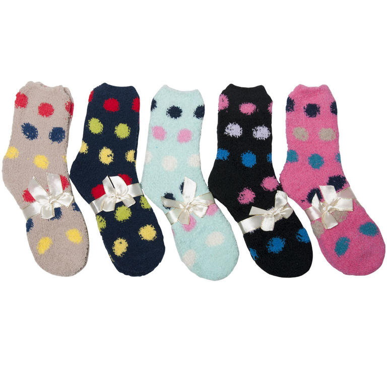 Froté ponožky na spaní 5 párů Puntík 1