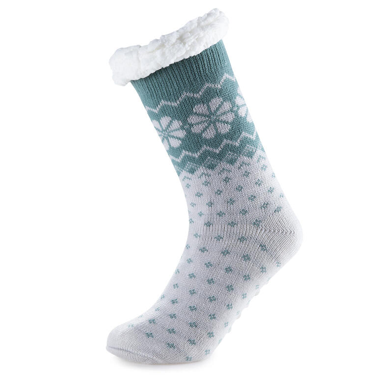 Hřejivé ponožky na spaní zelené, 35 - 38 1