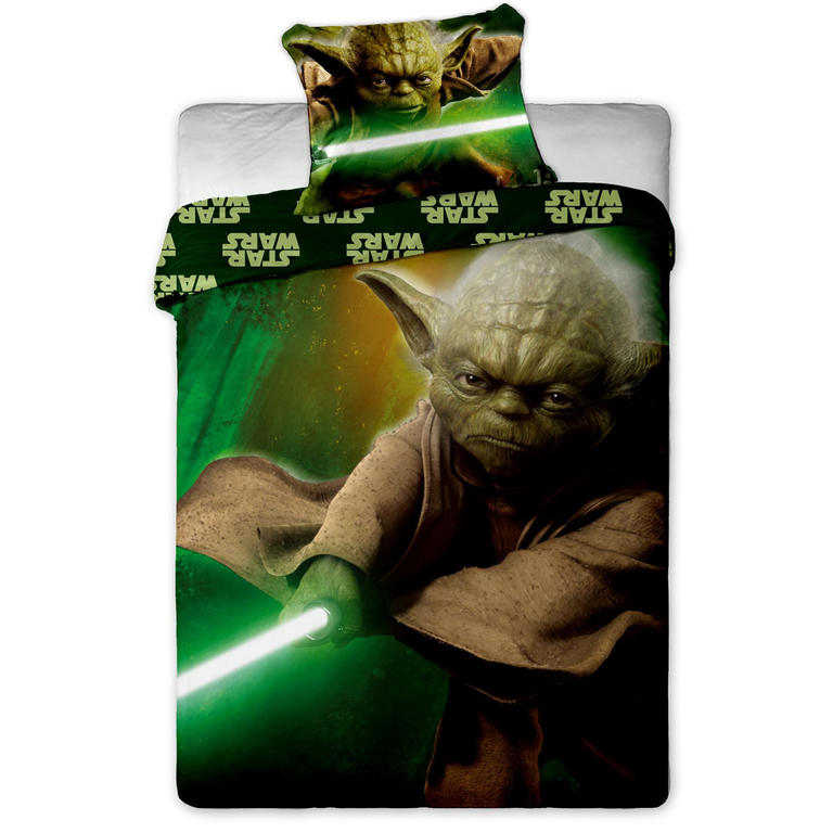 Dětské ložní povlečení Star Wars Yoda 1