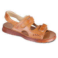 Pánské kožené sandály na suchý zip, vel. 41 1