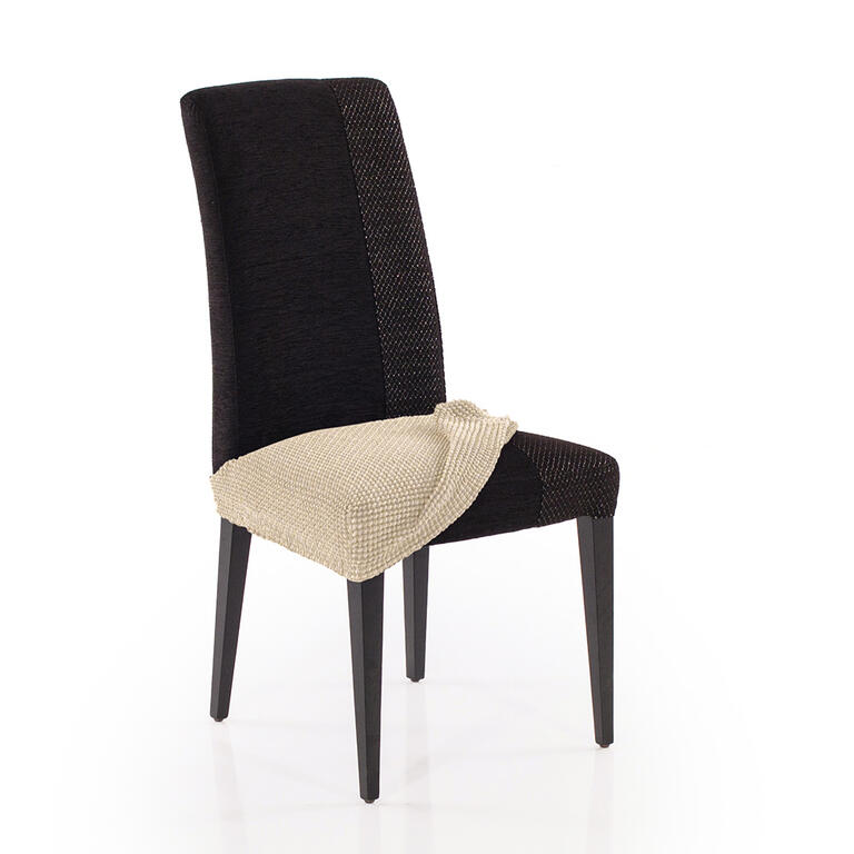 Super strečové potahy NIAGARA smetanová, židle 2 ks (40 x 40 cm) 1