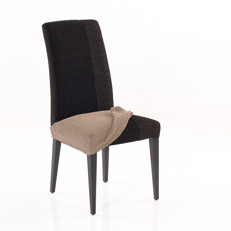 Super strečové potahy NIAGARA oříšková, židle 2 ks (40 x 40 cm) 1