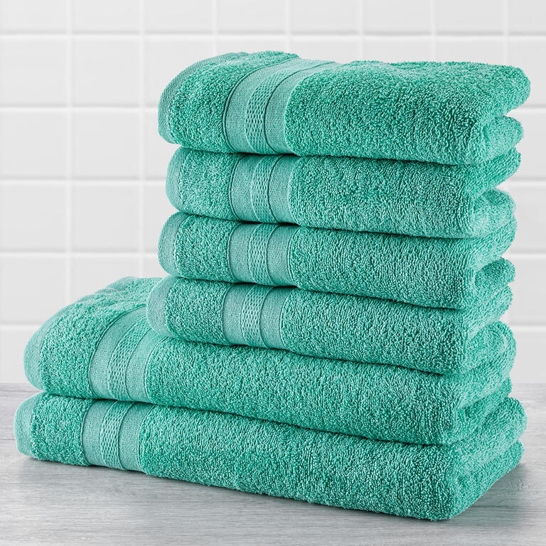 Sada froté ručníků a osušek MEXICO azurová 6 ks 1