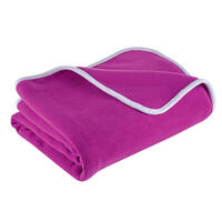 Fleecová deka purpurová 130 x 170 cm 1
