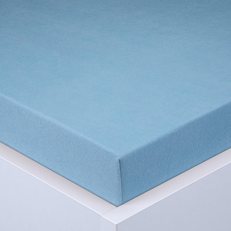 Napínací prostěradlo froté EXCLUSIVE modré 160 x 200 cm