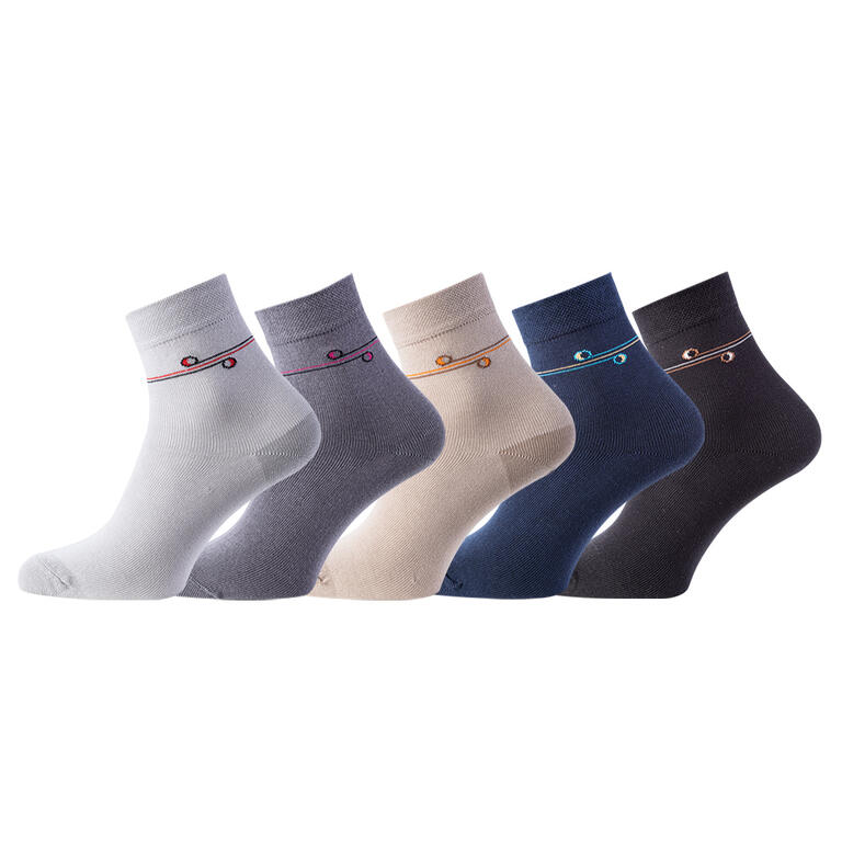 Dámské ponožky s lycrou mix barev vel. 38 - 41