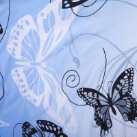 Bavlněná ložní souprava Butterfly modrá 3