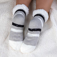 Dětské zimní ponožky na spaní PANDA, vel. 27 - 30 3