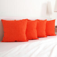 Dekorační polštářek BESSY 45 x 45 cm oranžová 3