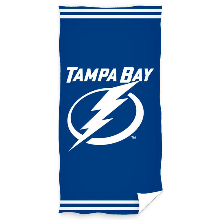 Osuška NHL Tampa Bay Lightning 70 x 140 cm.